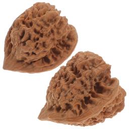 Walnut Fitness Hand Play Massage Ball, Bolas de exercício selvagem, Treinamento Exerciser, Handballs para massagear o núcleo da mensagem, durável, 2 pcs - Image 3