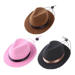 Pet Dog Cowboy Hat, Cat Funny Headwear, Performance Photo Props, Acessórios para Cosplay, Fantasia para cão - Image 3