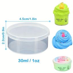 1/24 pçs kit de slime de manteiga para meninas festa favores presente de aniversário com elástico e não pegajoso, brinquedo de alívio do estresse para meninas e meninos - Image 2