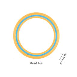 Discos Voadores Giratórios Profissionais, Disco de Lançamento para Crianças e Adultos, Brincar ao ar livre, Pires, Pet Interactive Dog Toys, 25cm - Image 2