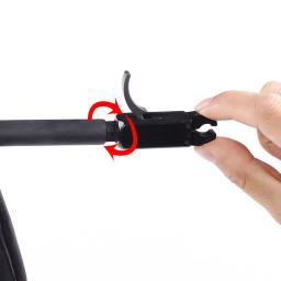 1pc pinça de tiro com arco liberação ajuda cor preta arco composto cinta tiro pro seta gatilho pulseira arco tiro com arco - Image 3