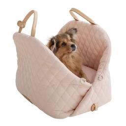 Portátil Pet sacola, Dog Bag, assento de carro, viagens ao ar livre, cama e arnês, lavável, Puppy sacola para Chihuahua, Yorkie, luxo - Image 4