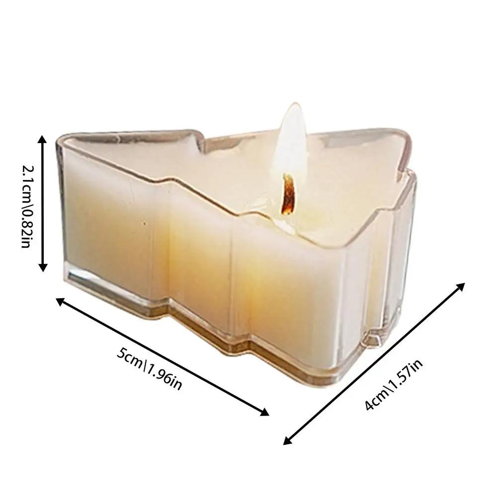 Pequenas velas perfumadas para festa de Natal, enfeites, luzes do chá, acessórios para velas, inverno - Image 1