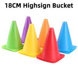 Sinal De Treinamento De Futebol Resistente À Pressão, Discos Marcadores, Cones De Balde, Ao Ar Livre, Basquete, Acessório Esportivo, 5 Cores, 18cm - Image 1