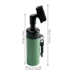Escova profissional para limpeza de tacos de golfe, kit automático de limpeza de plástico para água, acessórios de golfe, ferramenta portátil para lavagem de golfe - Image 6