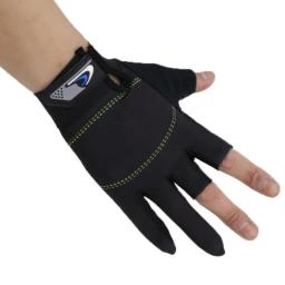 Luvas antiderrapantes impermeáveis para homens, pesca ao ar livre, 3 dedos cortados, equipamentos de caça, acessórios, 1 par - Image 2