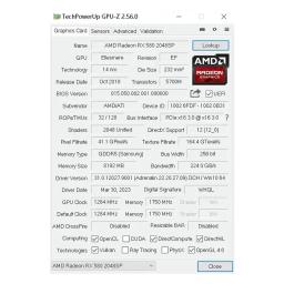 SOYO-Radeon RX580 Placas gráficas, Memória GDDR5, Placa de videogame, Componentes do computador desktop, GPU PCIE3.0 x16, AMD RX 580 8G - Image 6