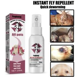 Animais de estimação pulgas spray carrapatos e mosquitos spray para cães gatos e casa pulgas tratamentos para cães e casa pulgas assassinos calmante - Image 3