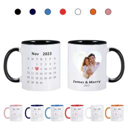 Caneca personalizada com foto para casais, canecas personalizadas, dia dos namorados, aniversário de casamento, presente para marido e mulher, namorado - Image 4