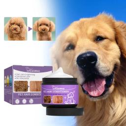 Pet Hair Care Essence, amaciamento do cabelo do gato, condicionador hidratante do revestimento do cão, desodorizador do alívio da coceira, creme anti-pulga - Image 4