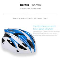 Integrado Capacete De Bicicleta Ajustável, Mountain Road Bike Riding, Equipamento Respirável, Esportes Ao Ar Livre - Image 5