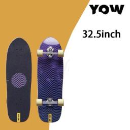 Yow land surf skate longboards kits inteiros sistema de mola de boa qualidade marcado com caminhões rodas rolamentos e ferramenta - Image 6
