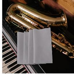 6 pçs pano de limpeza saxofone ferramentas instrumento guitarra micro fibra violino microfibra pó superfino violoncelo clarinete - Image 3