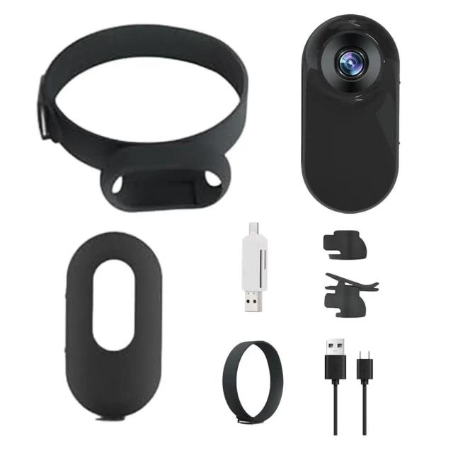 Câmera de Ação Esportiva para Capturar Aventuras do Seu Cachorro em HD 1080p com Colar Sem Fio e Estabilidade Total