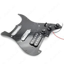 1 pçs ssh pickguard captador de guitarra elétrica fiação carregado prewired pickguard ssh guitarra pickguard scratchplate captador conjunto - Image 4