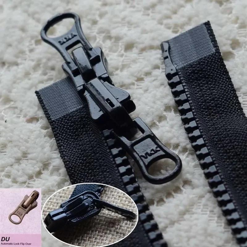 Ykk Resina Zipper Pull, Acessório de Costura Reversível, Preto, Branco, Vermelho, Azul, Cinza, Prendedor, Revestimento Aberto Duplo, 5 #, 50 a 120cm - Image 1
