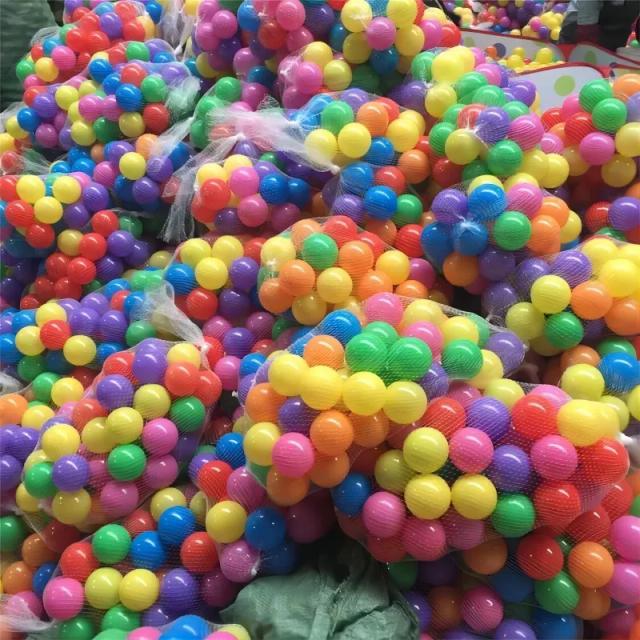 100 Pçs Bolas de Piscina Coloridas para Bebês - Brinquedo Eco-Friendly para Tendas de Ar