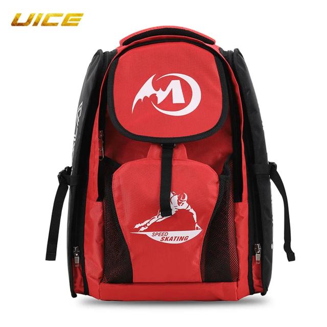 Mochila de Hóquei para Crianças e Adultos com Saco de Segurança e Acessórios para Patinação em Sapatos 4x110mm