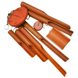 Sinos de vento de bambu 75cm, sinos de vento, artesanato para jardim ao ar livre, pátio, decoração de casa, meditação zen, corda vintage, quintal blacony - Image 6