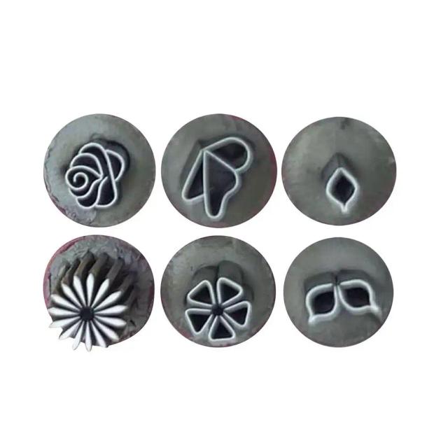 Conjunto de Canetas Carimbadoras para Unhas - Ferramentas Criativas de Embellishment com 6 Peças Versáteis para Design e Graffiti