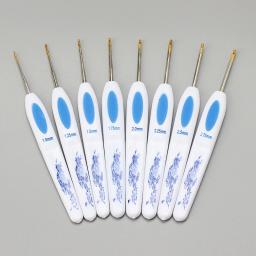 Agulhas De Tricô De Alumínio Para Tear, Estilo Chinês, Gancho De Metal Crochet, Artesanato De DIY, Artesanato De Tricô, Acessório De Costura, 2.5-6.0mm - Image 4