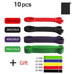Banda de exercício de resistência de látex para treino, Banda elástica para esporte, Força, Pull Up Assist, Heavy Duty, Fitness Equipment - Image 1