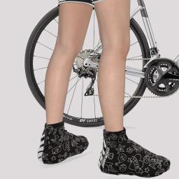Meikroo-Capas De Sapato De Ciclismo, Bike Team Pro, Sapatos De Spandex, Luvas De Proteção De Bicicleta, Windproof, Verão - Image 3