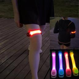 LED Light Up Armband para esportes ao ar livre, braçadeira intermitente, faixa de segurança luminosa, ajustável, caminhada noturna, corrida, equitação Brilho Arm Strap - Image 3