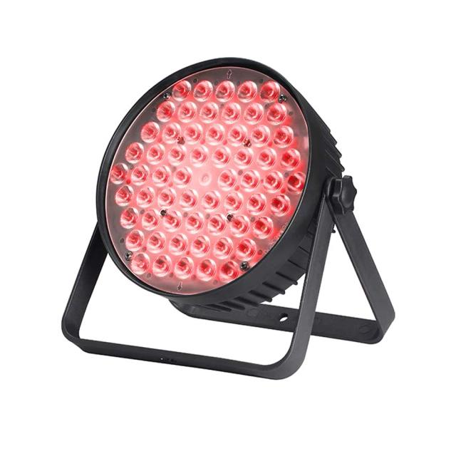 Luzes LED RGB 3 em 1 com Som Ativo de 60x1W para DJs, Discotecas, Palcos, Bares e Festas de Casamento