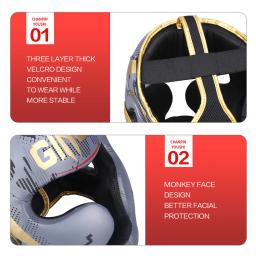 Chapelaria de Boxe para Crianças e Adultos, Equipamento Sparring, Chapelaria de Treinamento, Kick Boxing, Tailandês, Luta Livre, MMA - Image 6