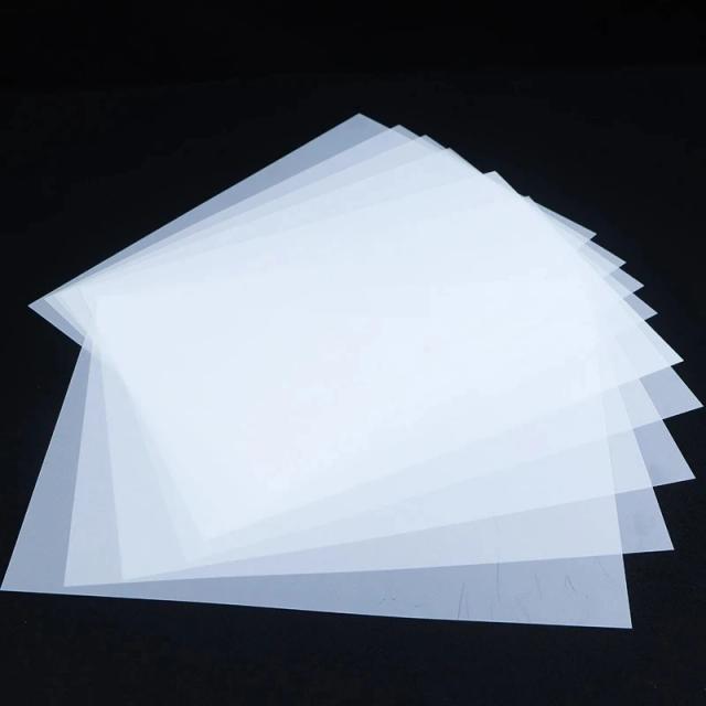 Filmes de Transferência DTF Glitter A4 - Pacotes de 10 a 100 Peças para Impressão e Sublimação DIY