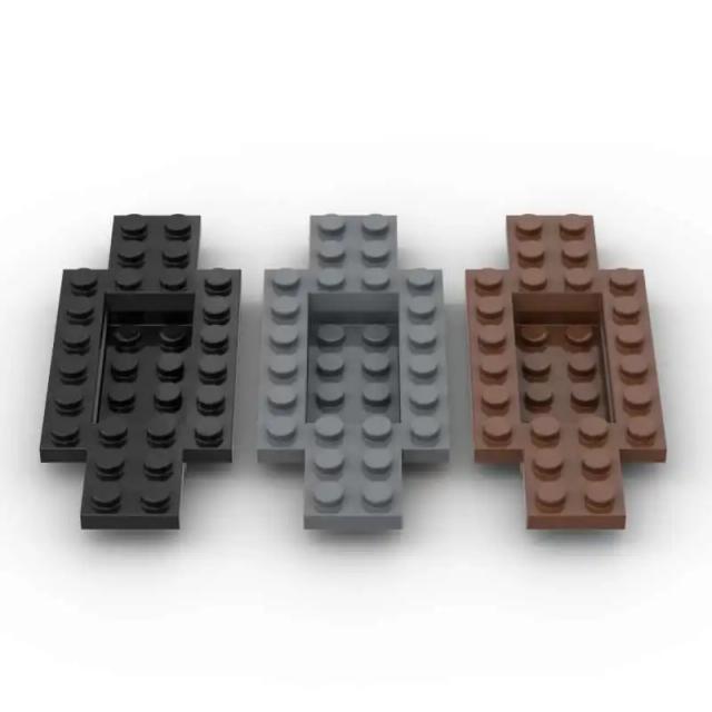 Moc 1 pçs 30029 4x10 base blocos de construção kit veículo recesso centro com tijolos partícula brinquedos diy crianças aniversário presentes do miúdo
