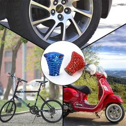 Cabeça de cobra estilo tampa decoração carro bicicleta motocicleta pneu roda tampa da válvula do pneu cobra capa à prova de ferrugem tampas da válvula acessórios do pneu do carro - Image 3