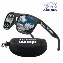 Óculos de sol polarizados Okuma UV400 para homens e mulheres ao ar livre caça, pesca, bicicletas de condução, caixa opcional de óculos de sol - Image 4