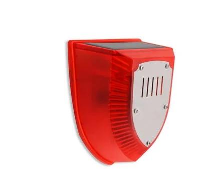 Impermeável Solar Alarme Luz, Animal Repelente, Anti-selvagem Javali Drive, Anti-Roubo Piscando, Controle Remoto, Sirene Sensor, ao ar livre - Image 1