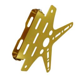 Alumínio Universal License Plate Holder, Suporte de montagem ajustável, Registro Número Plate Cover, Moto Peças - Image 6