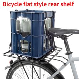 Suporte de bagagem traseiro bicicleta elétrica, bicicleta alongada e alargada extensão prateleira traseira, suporte de metal fixo, 40 cm, 45 cm, 50 cm, 53cm - Image 6