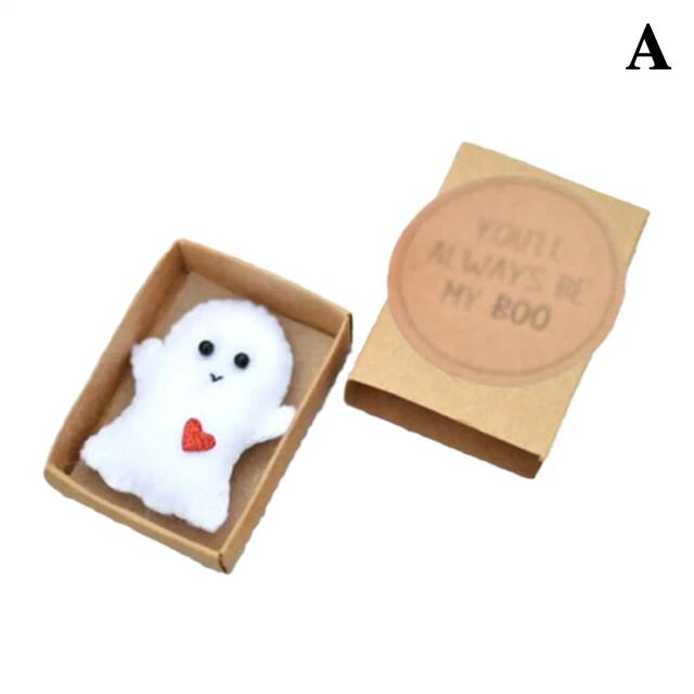 Ornamento Fantasma para Desktop: Caixa Decorativa de Halloween e Presente de Natal "Você é Minha Boo"