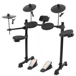 Silicone Electronic Drum Set para crianças, Conjunto profissional, MT10 - Image 3