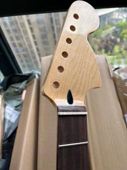 Pescoço de guitarra jacarandá, 22 trastes, Strat, grande, faça você mesmo - Image 2