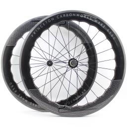 Mais novo 700c bicicleta de estrada ud completo fibra carbono rodado clincher tubeless jantes 65mm onda 25mm largura v freio - Image 1