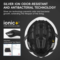 ROCKBROS-Capacete de Ciclismo Ajustável para Adultos, Mountain Road Bike, Respirável, Integralmente moldado, Segurança de Cabeça, Bicicleta - Image 5