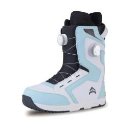 2024 esporte sapatos de esqui duplo uso rápido das mulheres dos homens estilo sapatos de neve resistente ao frio quente impermeável respirável botas de snowboard - Image 4