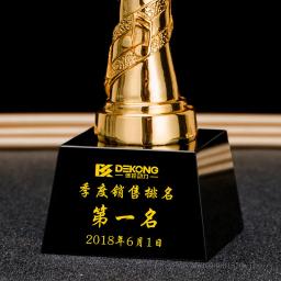 Troféu De Microfone De Resina Galvanizado, Cantor Anfitrião, Prêmio De Apresentação De Discurso, Troféu De Decoração De Casa, Personalizado, 1Pc - Image 4