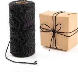 Fio de juta para presentes Embrulho e Embalagem, Eco-friendly, 100% Fibra Natural, 3Bly Cânhamo, Corda de Sisal - Image 6