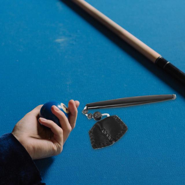 Suporte de Giz para Piscina Plástico Preto Portátil 1 Unidade