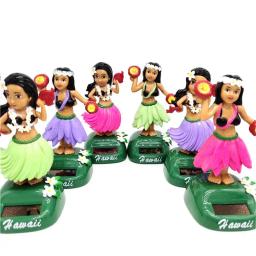 Havaí Dança Menina Carro Painel Decorações, Dança Figura Brinquedo, havaiano HulaShaking Cabeça Dançarina Ornamentos - Image 2
