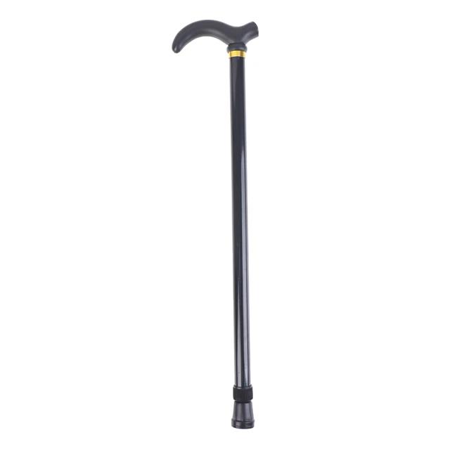 Bastão ajustável antiderrapante para caminhadas, ideal para homens idosos com 2 seções estáveis.
