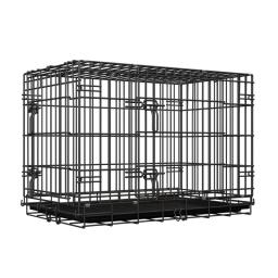 Gaiola de estimação dobrável para cachorro, gato, coelho, cachorrinho, pesado, caixa dobrável, venda nova, 2024 - Image 1