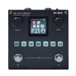 M-VAVE Blackbox Guitar/Baixo AMP Modeler Processador Multi Efeitos Recarregável para Guitarra Elétrica Baixo - Image 1